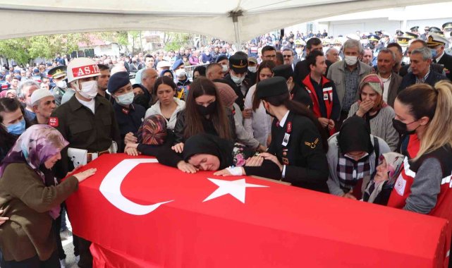 Samsunlu şehit Kubilay Çon'a veda