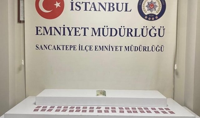 Sancaktepe'de kumar oynatılan kıraathaneye baskın