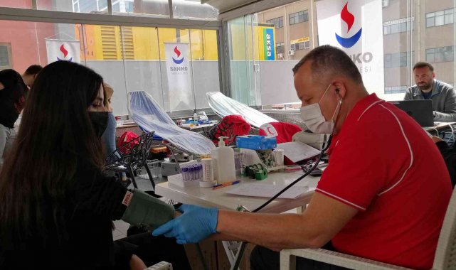SANKO Üniversitesi'nde kan bağışı kampanyası düzenlendi