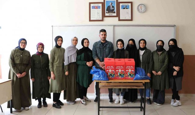 Şanlıurfa'da atık piller geri dönüşüme kazandırıyor