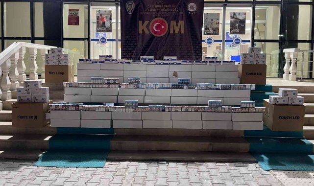 Şanlıurfa'da gümrük kaçağı ampul ele geçirildi