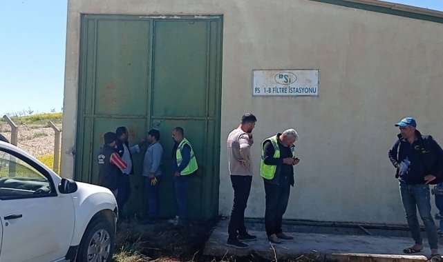 Şanlıurfa&#039;da hırsızlar sulama borularını ve filtreleri çaldılar