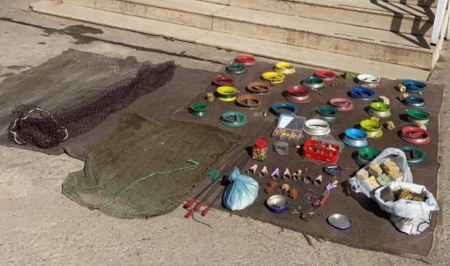 Şanlıurfa'da kaçak balık avlayan 4 kişiye 6 bin TL ceza