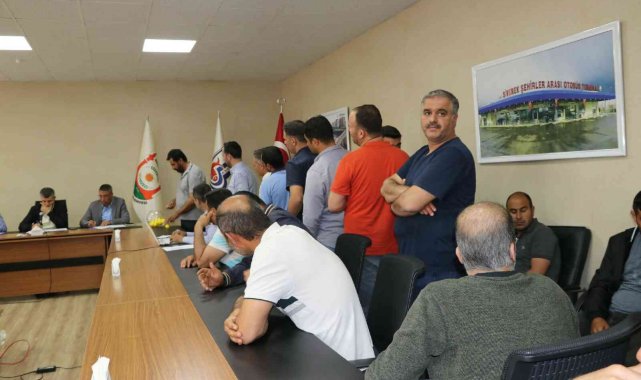 Şanlıurfa'da şoför olarak çalışacak işçiler için kura çekimi yapıldı