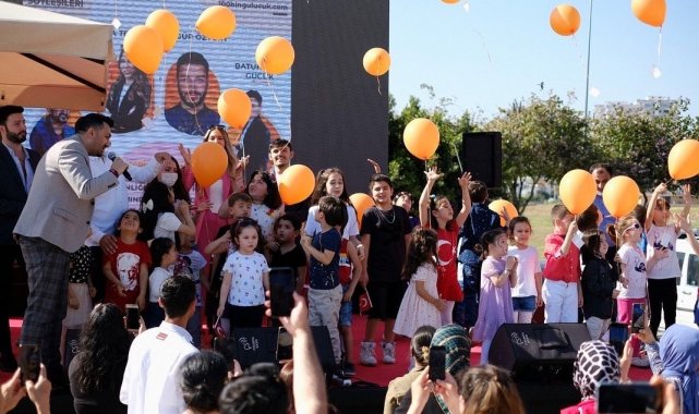 Sayapark'ta '100 bin gülücük' heyecanı