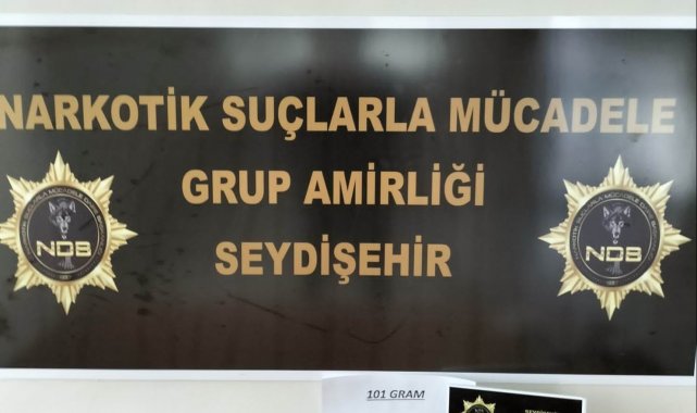 Şehirlerarası otobüsteki yolcunun üzerinde eroin ele geçirildi