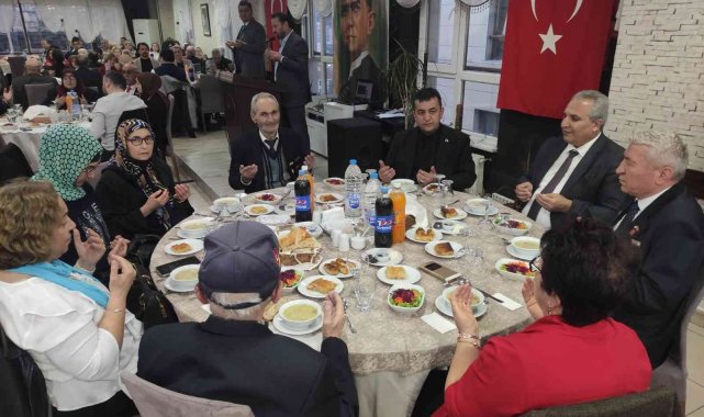 Şehit yakınları ve gaziler iftar yemeğinde buluştu