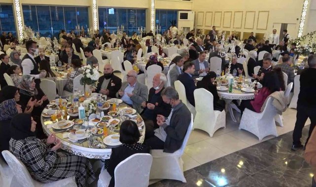 Şehit yakınları ve gaziler iftarda buluştu