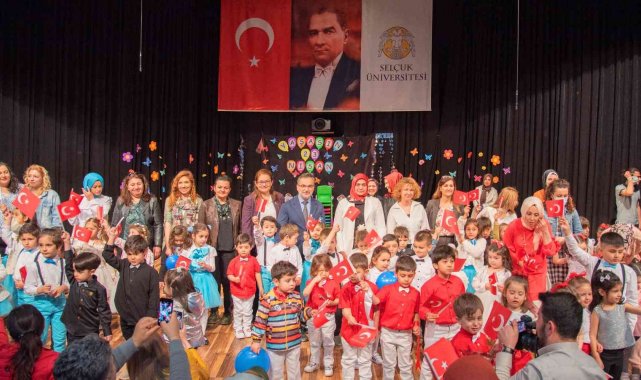 Selçuk Üniversitesinde Ulusal Egemenlik ve Çocuk Bayramı kutlandı