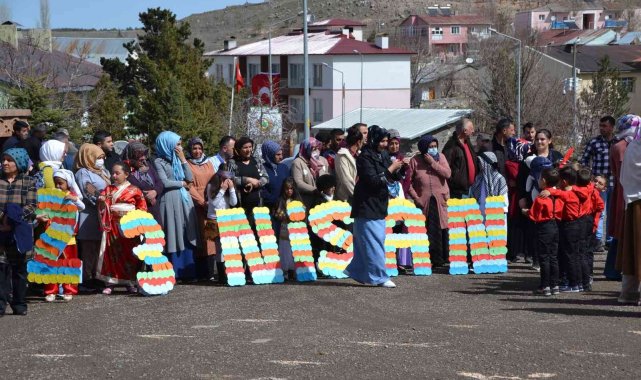 Şenkaya'da 23 Nisan coşkusu
