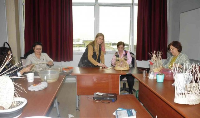 Sepet örgüsü eğitimi kursu başladı