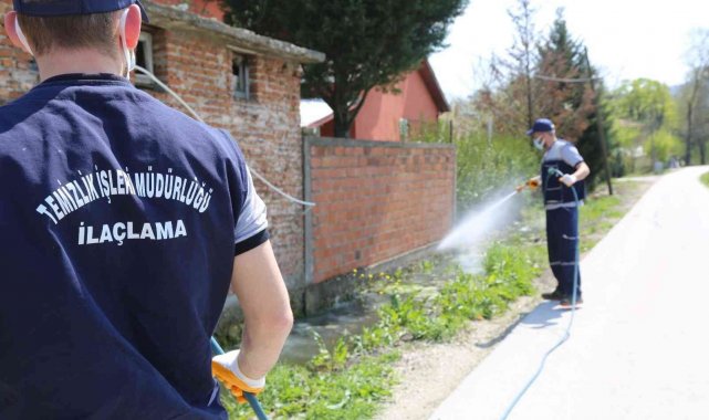 Serdivan Belediyesi ilaçlama çalışmalarına başladı