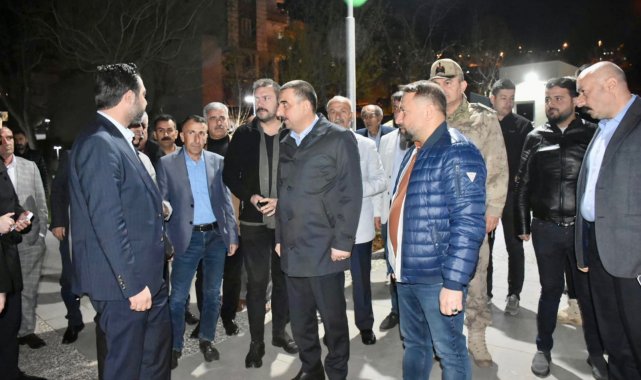 Siirt Valisi Hacıbektaşoğlu, muhtarlarla iftarda bir araya geldi