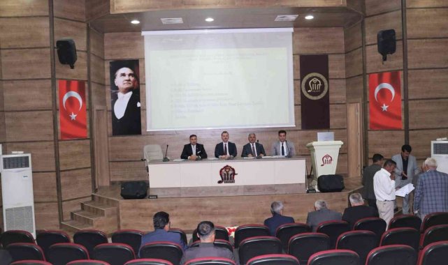 Siirt'te İlçe Köylere Hizmet Götürme Birliği encümen seçimi yapıldı