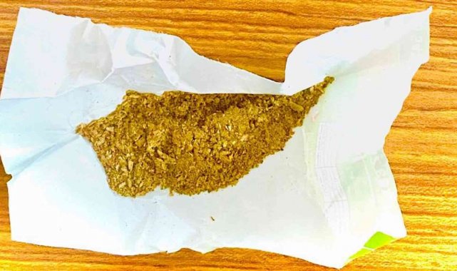 Siirt'te tütünle karışık toz esrar maddesi ele geçirildi