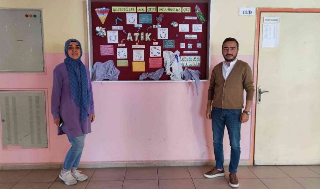 Silopi'de 'Sıfır Atık Projesi' ile öğrenciler vatandaşı bilgilendirdi