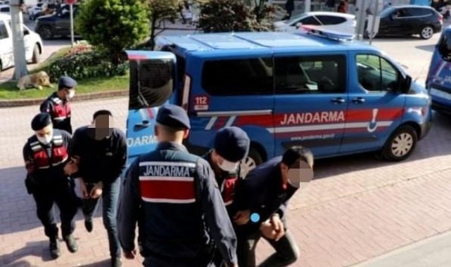 Sinop'ta jandarma hırsızlık şebekesini çökertti