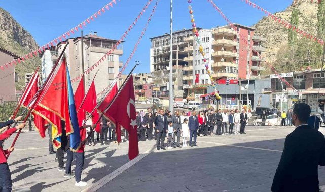 Şırnak'ta ilçe ve köylerinde 23 Nisan etkinlikleri coşkuyla kutlandı