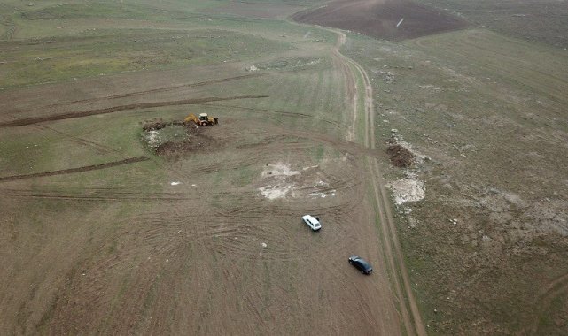 Sit alanında kaçak kazıya suçüstü