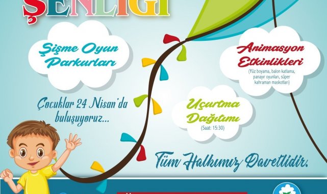 Söke Belediyesi'nden çocuklara 23 Nisan hediyesi