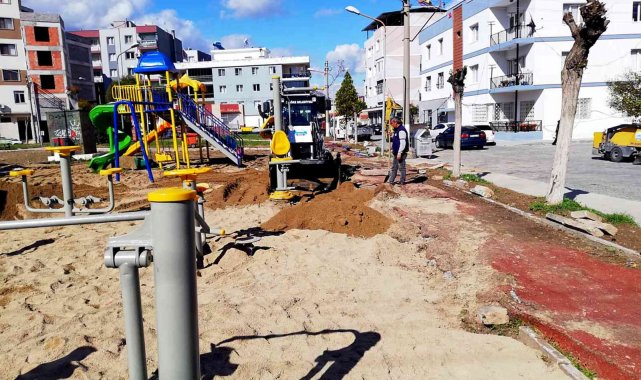 Söke&#039;de Koçlar Parkı yenileniyor