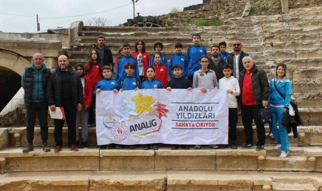 Sporcular Antik Kenti inceledi