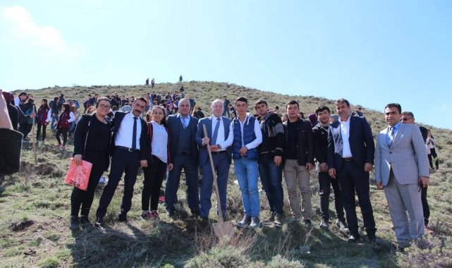 Sungurlu'da ağaçlandırma seferberliği başlatıldı
