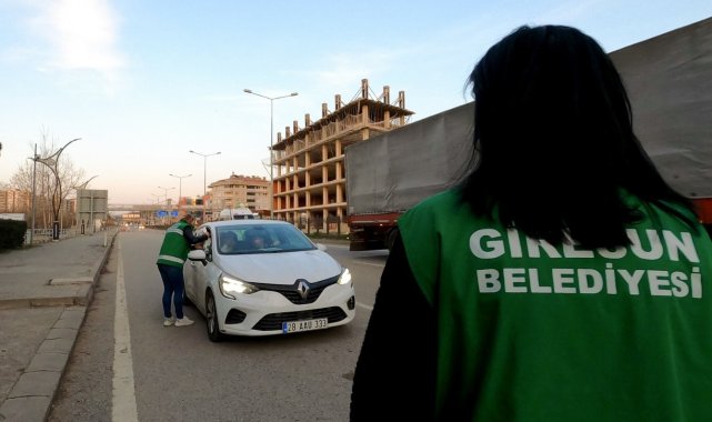 Sürücüler bu kez iftar için durduruldu