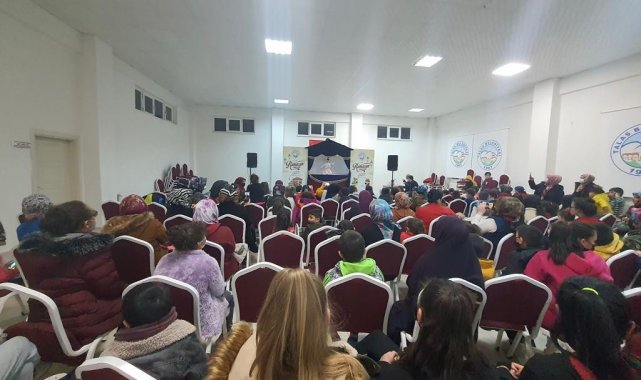 Talas'ta çocuklara 'kukla' ile Ramazan eğlencesi