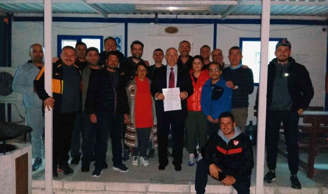 Taraflar, Büyükşehir Belediye Başkanı Çerçioğlu'nun makamında bir araya geldi, kriz sona erdi