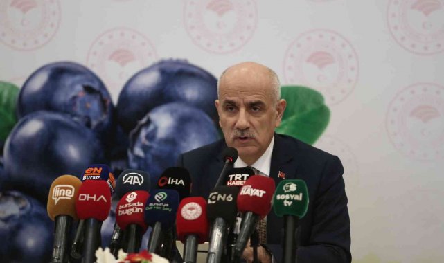 Tarım ve Orman Bakanı Vahit Kirişçi: "Bu ülkede o yok bu yok diyenlere kapak olsun"