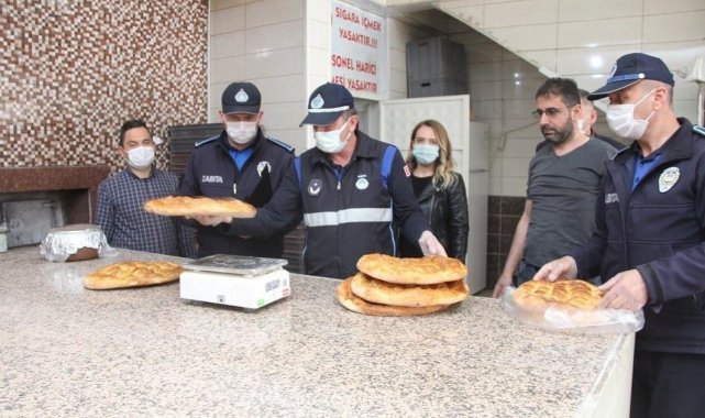 Taşova'da fırınlara denetim