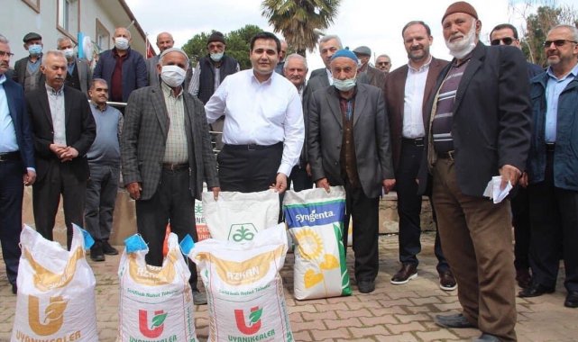 Taşovalı 800 çiftçiye tohum desteği