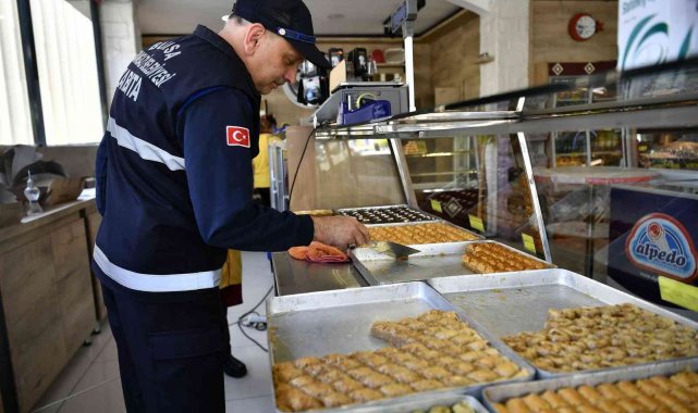 Tatlıcılara bayram denetimi