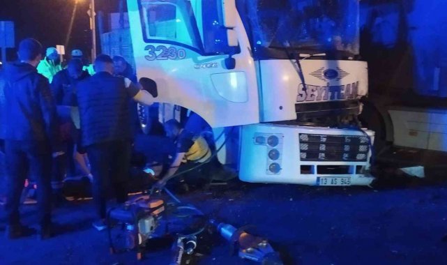 Tatvan'da trafik kazası: 1 yaralı