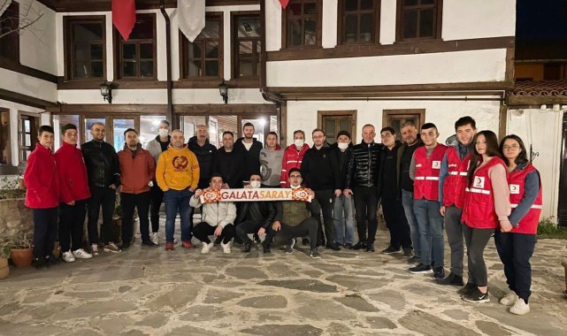 Tavşanlı Galatasaraylılar Derneği Kızılay'a kan bağışında bulundu
