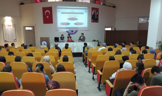 Tavşanlı MYO&#039;da &quot;El Ele Güvenli Geleceğe&quot; konulu konferans