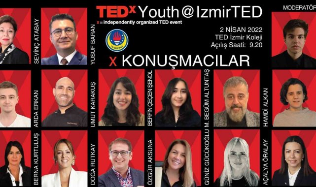 TED İzmir Koleji 13 önemli ismi öğrencilerle buluşturuyor