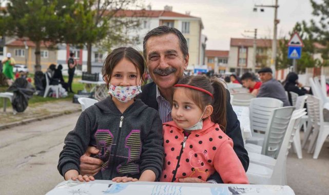 Tepebaşı'nda Ramazan sevinci sürüyor