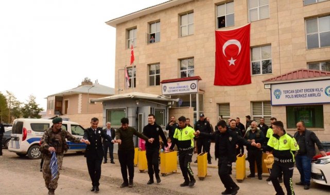 Tercan&#039;da Polis Haftası coşkuyla kutlandı
