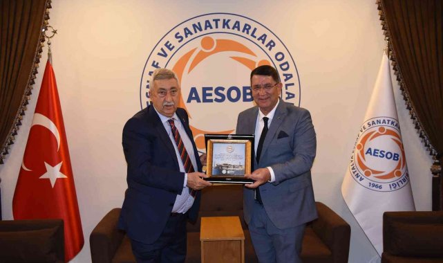 TESK Genel Başkanı Palandöken AESOB'da