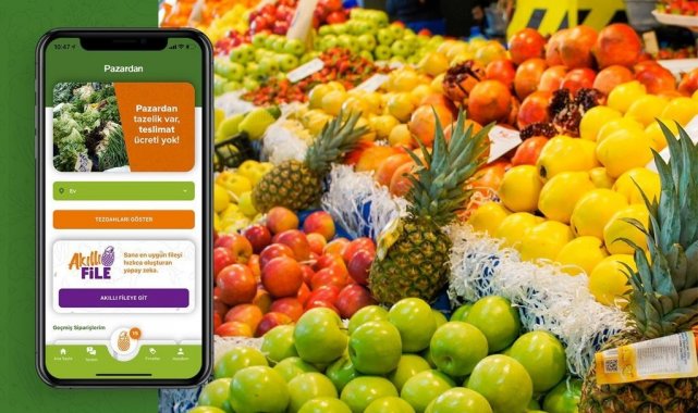 Tezgahtan sofraya alışveriş uygulamasına 1 milyon 350 bin liralık yatırım