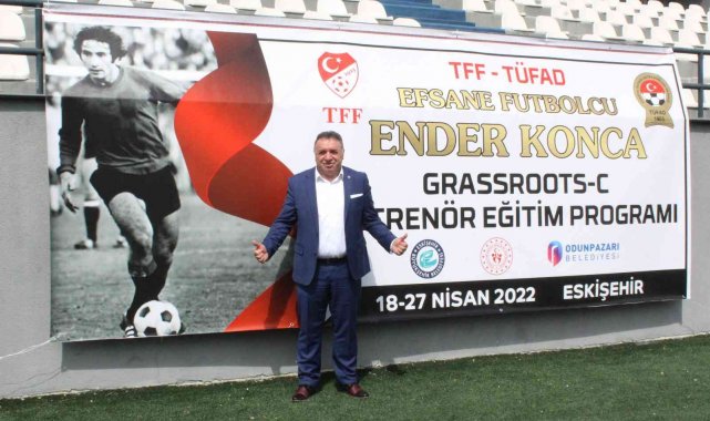 TFF -TÜFAD Efsane Futbolcu Ender Konca Grassroots-c Antrenör Eğitim Programı başladı