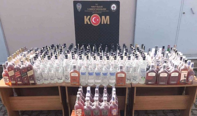 Tokat&#039;ta sahte içki operasyonu: 4 gözaltı