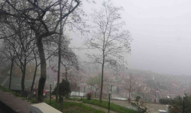 Trabzon'da yoğun sis etkili oluyor