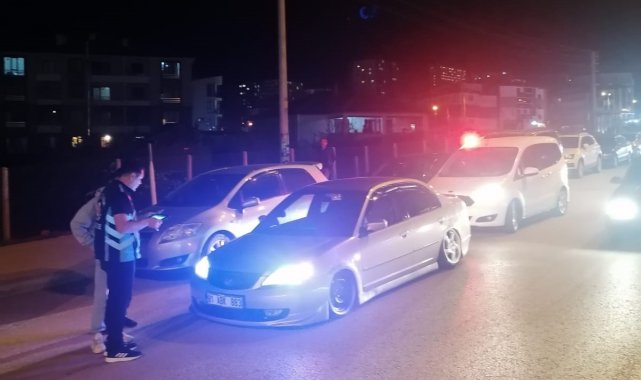Trafik denetiminde 10 sürücü cezadan kaçamadı