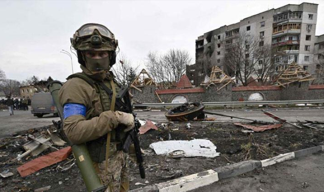 Trajik Görüntüler.Ukrayna Rus ordusundan temizlenen Çernihiv'in son halini paylaştı.