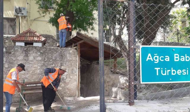 Türbelerde bayram temizliği