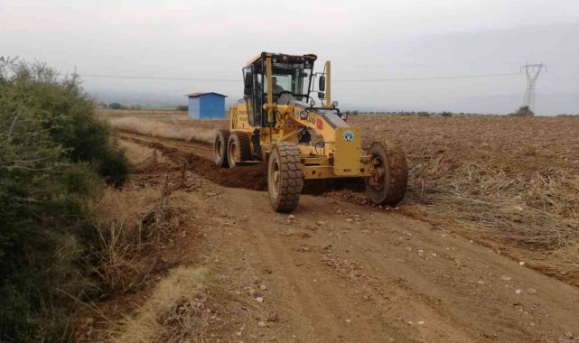 Turgutlu Belediyesi arazi yollarını konfora kavuşturdu