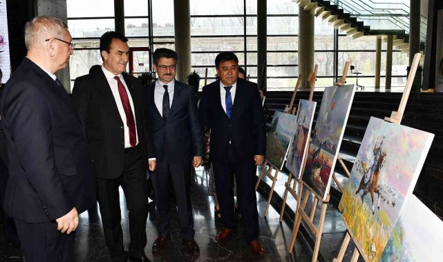 Türk dünyasından ressamlar Osmangazi'de buluştu